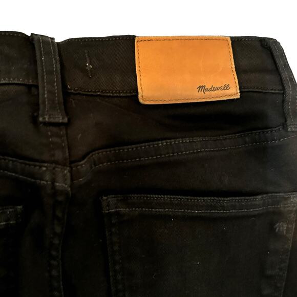 Madewell - Womens - Black 10" High Rise Skinny Denim Jean - Size 26 - Picture 6 of 11